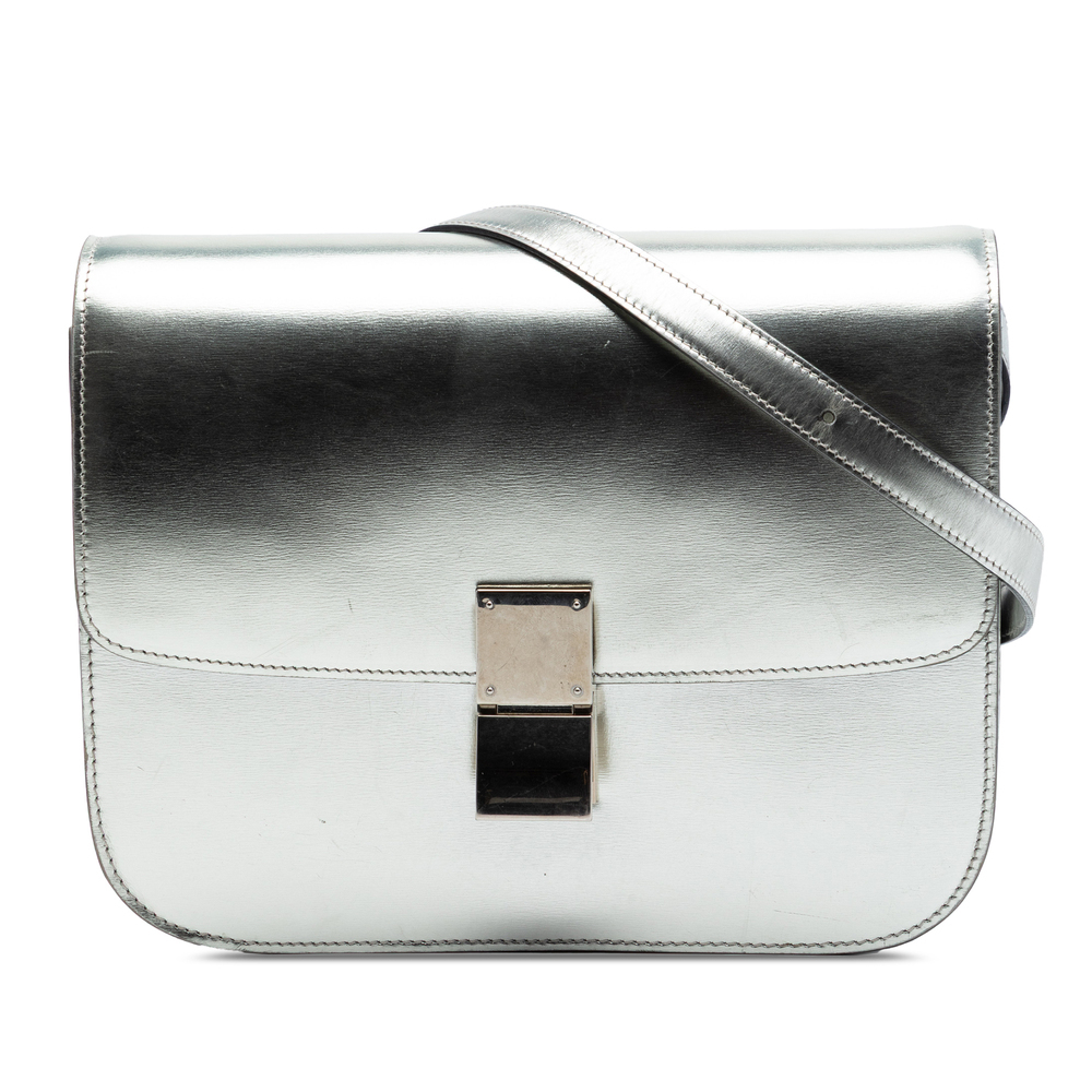 Pre-Loved Celine Medium Calfskin Classic Box